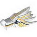 Dragon Head (Ninjago) Upper Jaw with Yellow Lightning Spirit Print