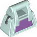 Набор LEGO Friends Handbag with Zipper and Dark Purple Side Print, Pearl Gold
