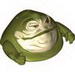 Набор LEGO Upper Body - Jabba the Hutt with Tan Face Print, Оливковый