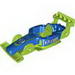 Набор LEGO Duplo, Toolo Formula Car Chassis Assembly with Blue Top and Number 8 and Octan Logo Print, Лайм