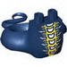Набор LEGO Lower Body with Tail, Yellow and Light Blue Scales Print, Темно-синий