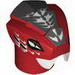 Набор LEGO Minifig Head Modified Snake with White and Black Scales Print, Красный