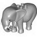 Duplo Elephant Adult Stationary Head with Molded Tusks