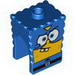 Minifig Head Modified SpongeBob SquarePants with Super Hero Print