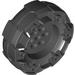 Wheel Hard Plastic, Treaded with 7 Pin Holes and 6 Small Holes