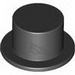 Minifig Top Hat with Tattered Hole and Scratches Print