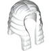 Minifig Hair Long with Curls (Judge's Peruke)