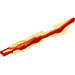 Набор LEGO Minifig Ice Sword with Jagged Edges and Marbled Orange Pattern, Прозрачный оранжевый