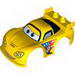 Duplo Car Body 2 Studs on Spoiler with Cars Jeff Gorvette Print