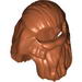 Minifig Hair Long with Beard Tied in Sections [Gloin]