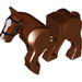 Horse, Moveable Legs with Black Bridle and White Blaze Print