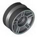 Wheel Rim 6.4 x 11 with 5 Spokes and Silver Print