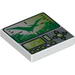 Tile 2 x 2 with Dino Hunting Screen, Buttons and Toggle Print