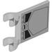 Набор LEGO Flag 2 x 2 with AT-ST Print [4486 / 9679], Светло-серый