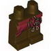 Legs and Hips with Dark Red Robe and Two Gold Keys Print [79004]