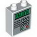 Duplo, Brick 1 x 2 x 2 with Key Pad and '51337' Display Print