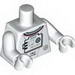 Torso Shuttle Adventure Logo and Equipment with AEJ-581 Front and Back Print / White Arms / White Hands
