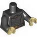 Набор LEGO Torso SW Female Luminara Unduli Sand Blue Waist Sash Print / Black Arms / Tan Hands, Черный