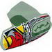 Hero Factory Armor with Ball Joint Socket - Size 5 with 'FURNO 3.0' and Red Eagle Head Print