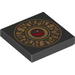 Tile 2 x 2 with Heroica Shield Print