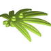 Набор LEGO Plant Leaves 6 x 5 Swordleaf with Clip  (thick open O clip), Зеленый