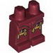 Набор LEGO Legs and Hips with Iron Man Gold Knee Plates Print 2, Темно-красный