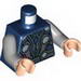 Torso Armor with Silver Circles Print (Thor) / Light Bluish Gray Arms / Light Flesh Hands