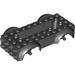 Vehicle Base 5 x 10 x 2 1/2 with Mudguards, Wheel Pins and 6 x 2 Centre Recess with 3 Holes