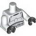 Torso Stormtrooper, Detailed Armor Print / White Arms / Black Hands