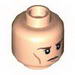 Minifigure Head Dual Sided - Legolas Calm / Angry Print [Hollow Stud]
