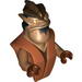 Torso/Head Alien SW Pong Krell Print Complete Assembly / Medium Dark Flesh Arms / Reddish Brown Hands