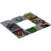 Paper, Duplo Wallpaper with Barn Interior Print &#40