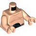 Torso SW Bare Chest with Hair Print (SW Malakili) / Light Flesh Arms / Light Flesh Hands