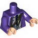 Torso Harry Potter Bus Driver Jacket and Black Tie Print / Dark Purple Arms / Light Flesh Hands