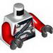 Torso Republic Trooper Armour Print, Knife Sheath Print / Red Arms / Black Hands