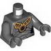 Набор LEGO Torso SW Geonosian Zombie Print / Dark Bluish Gray Arms / Dark Bluish Gray Hands, Темный сине-серый