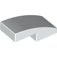Набор LEGO Slope Curved 2 x 1 No Studs [1/2 Bow], Chrome Gold
