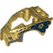 Fly Wheel Fairing Lion Shape with Gray Mane and Dark Blue Feathers Print (70108)