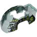 Fly Wheel Fairing Gorilla Shape with Silver Markings and Leaves Print (70110)