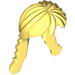 Minifig Hair - Female Long with Braided Pigtails