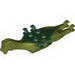 Набор LEGO Dino Body Pteranodon, 4 Studs, 6 Clips with Dark Green Top, Оливковый