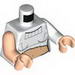Torso SW Female Torn Shirt Print (Padme Amidala) / White Arm Left / Light Flesh Arm Right / Light Flesh Hands