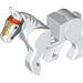 Horse, Moveable Legs with Gold Bridle and Decorations Print