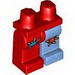 Набор LEGO Left Leg with Red Patch, Red Right Leg, and Red Hips with Medium Blue Patch Print, Красный
