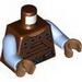 Torso Weequay Leather Armour Print / Bright Light Blue Arms / Medium Dark Flesh Hands