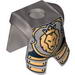 Minifig Breastplate - Leg Protection and Lion Head Print