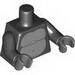 Torso Suit with Light Bluish Gray Gorilla Body and Zipper on Back Print / Black Arms / Dark Bluish Gray Hands