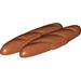 Duplo Food French Bread Loaves with Short Side Extensions