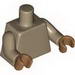Torso Plain / Dark Tan Arms / Medium Dark Flesh Hands