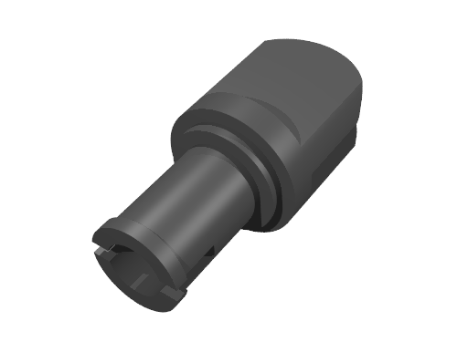 Набор LEGO Arm Piece with Pin, 2 Fingers, Темный сине-серый